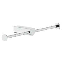 GESSI Rilievo двойной держатель туалетной бумаги, цвет: хром - Gidratop.ru изображение