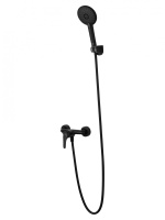 Смеситель для душа WONZON & WOGHAND, Черный матовый (WW-4540-MB) - Gidratop.ru изображение