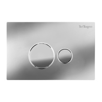 Кнопка смыва BB081CR, хром глянец - Gidratop.ru изображение