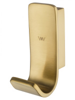 Крючок для ванной WONZON & WOGHAND LOTTE, Брашированное золото (WW-8315-BG) - Gidratop.ru изображение