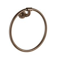 GESSI VENTI20 полотенцедержатель-кольцо, цвет Copper Brushed PVD - Gidratop.ru изображение