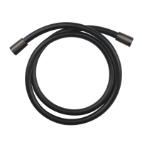 GESSI 316 шланг Darkflex, для ванны с коническим соединением на 1/2, длина 150 см, цвет: brushed black metal pvd