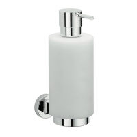 Colombo Nordic дозатор для жидкого мыла, цвет: хром/матовое стекло - Gidratop.ru изображение