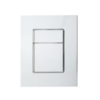 Кнопка смыва для инсталляции пневматическая WONZON & WOGHAND, Хром (WW-IB256-CR) - Gidratop.ru изображение