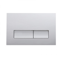 Кнопка смыва для инсталляции механическая WONZON & WOGHAND, Хром (WW-IB224-CR) - Gidratop.ru изображение