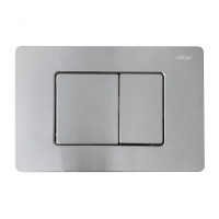 Кнопка смыва ABBER AC0120MCH матовый хром - Gidratop.ru изображение