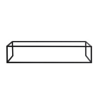 Консоль металлическая под накладные раковины подвесная, 1200x460x300 EK-120-ST - Gidratop.ru изображение