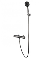 Смеситель для душа с термостатом WONZON & WOGHAND INN 2, Темный графит (WW-A2006-A-BGG)