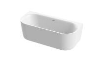 Акриловая ванна CEZARES METAURO-INT-Wall-180-80-60-W-MATT - Gidratop.ru изображение