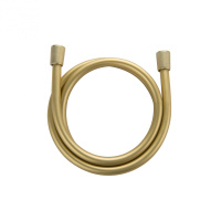 Шланг для душа в силиконовой оплётке 1200 мм WONZON & WOGHAND, Брашированное золото (WW-RG01-1200-BG) - Gidratop.ru изображение