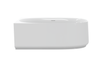 Акриловая ванна угловая левосторонняя CEZARES CZR-LUX-CORNER-165-80-58-L - Gidratop.ru изображение