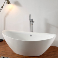 Акриловая ванна ABBER AB9248 белая - Gidratop.ru изображение