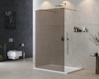 душевая перегородка CEZARES LIBERTA-L-2-120-120-BR-Cr