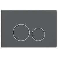 Кнопка смыва Vincea VFP-005GM, цвет вороненая сталь - Gidratop.ru изображение