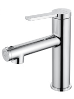 Смеситель для раковины с функцией полоскания WONZON & WOGHAND, Хром (WW-H1017-CR)