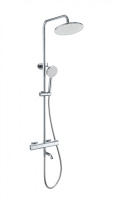 Душевая система с термостатом WONZON & WOGHAND STAY 1, Хром (WW-B3051-A1-CR) - Gidratop.ru изображение