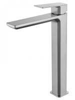 Смеситель для раковины высокий WONZON & WOGHAND DIAMOND, Брашированный никель (WW-88239011-BN) - Gidratop.ru изображение