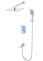 Душевая система встраиваемая WONZON & WOGHAND CUBE, Хром (WW-88939016-CR) - Gidratop.ru изображение