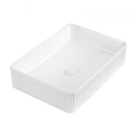 Раковина накладная ABBER Rechteck AC2216 белая - Gidratop.ru изображение