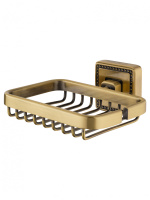 Мыльница с держателем WONZON & WOGHAND ROMA, Бронза (WW-7224)