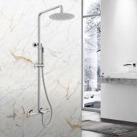 Душевая стойка Vogue VSFS-1V1TCH термостатическая, хром - Gidratop.ru изображение