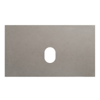 Столешница из керамогранита без отверстия под смеситель 816x468 KEP-80-CEM-W0 Cemento - Gidratop.ru изображение