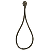 Gessi Hi-Fi душевой магнитные комплект, состоящий из вывода воды, держателя, шланга 1,50 м и лейки, цвет: Antique Brass - Gidratop.ru изображение