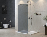 душевая перегородка CEZARES LIBERTA-L-2-80-GR-Cr - Gidratop.ru изображение