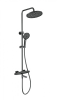 Душевая система с термостатом WONZON & WOGHAND NEO, Темный графит (WW-B3046-A1-BGG) - Gidratop.ru изображение