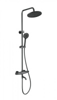 Душевая система с термостатом WONZON & WOGHAND CAPSULE, Темный графит (WW-B3031-A3-BGG) - Gidratop.ru изображение