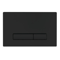 Кнопка смыва BelBagno GENOVA, цвет-черный матовый Tocco Morbido - Gidratop.ru изображение