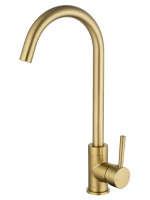 Смеситель для кухни WONZON & WOGHAND, Брашированное золото (WW-A21102-BG) - Gidratop.ru изображение
