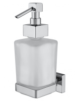 Дозатор мыла WONZON & WOGHAND FLAT, Хром (WW-9733) - Gidratop.ru изображение