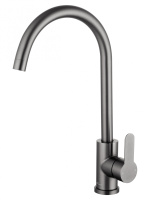 Смеситель для кухни WONZON & WOGHAND, Темный графит (WW-AE4554-BGG) - Gidratop.ru изображение