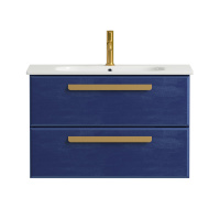 ECO-CER База под раковину подвесная с двумя выкатными ящиками, Sapfiro, 770x450x500, ECO-CER-800-2C-SO-SPF-P - Gidratop.ru изображение