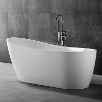 Акриловая ванна ABBER AB9353-1.3 белая - Gidratop.ru изображение