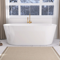 Акриловая ванна ABBER AB9209 белая - Gidratop.ru изображение