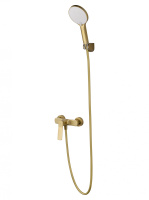 Смеситель для душа WONZON & WOGHAND, Брашированное золото (WW-B2585-BG)