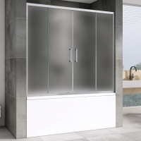 Шторка на ванну ABBER Schwarzer Diamant AG57160M - Gidratop.ru изображение