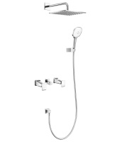 Душевая система встраиваемая WONZON & WOGHAND SHAKESPEARE, Хром (WW-654701-CR) - Gidratop.ru изображение