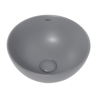 Раковина накладная ABBER Bequem AC2106MG серая матовая - Gidratop.ru изображение