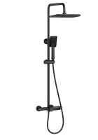 Душевая система WONZON & WOGHAND, Темный графит (WW-AE33110-BGG) - Gidratop.ru изображение