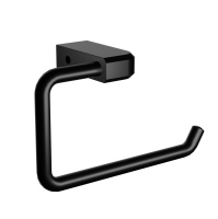 Держатель для туалетной бумаги WONZON & WOGHAND, Черный матовый (WW-V3801-MB) - Gidratop.ru изображение