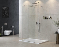 душевая перегородка CEZARES LIBERTA-L-2-80-C-Cr - Gidratop.ru изображение