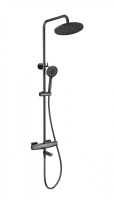 Душевая система с термостатом WONZON & WOGHAND NEO, Темный графит (WW-B3035-A3-BGG) - Gidratop.ru изображение
