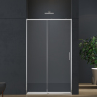 Душевая дверь Soft 2 VDS-3SO2120CL, 1200, хром, стекло прозрачное - Gidratop.ru изображение