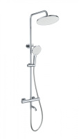 Душевая система с термостатом WONZON & WOGHAND INN 3, Хром (WW-B3065-T1-CR) - Gidratop.ru изображение