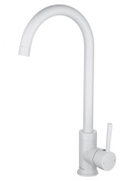 Смеситель для кухни WONZON & WOGHAND, Белый матовый (WW-A21102-MW)