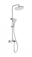 Душевая система с термостатом WONZON & WOGHAND MUSE Corno , Хром (WW-B2091-A-CR) - Gidratop.ru изображение