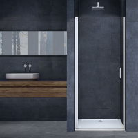 Душевая дверь Alpha VDP-3AL700CL , хром, стекло прозрачное - Gidratop.ru изображение